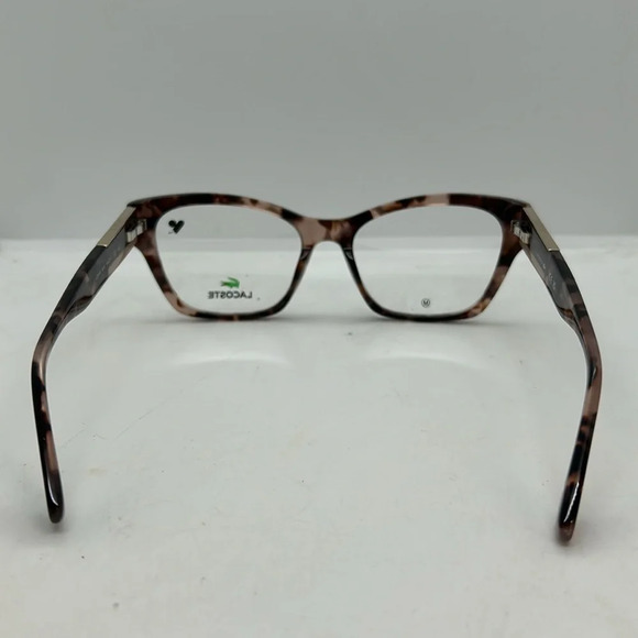Lacoste L2919 610 Eyeglasses Women\'s Rose Havana Full Rim Cat Eye RX-able  NWT